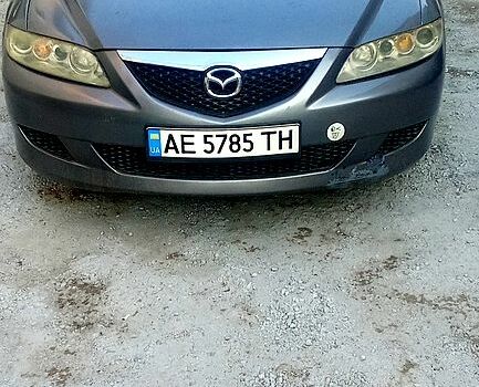 Серый Мазда 6, объемом двигателя 2.3 л и пробегом 370 тыс. км за 3000 $, фото 1 на Automoto.ua