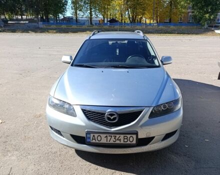 Серый Мазда 6, объемом двигателя 2 л и пробегом 460 тыс. км за 1519 $, фото 1 на Automoto.ua
