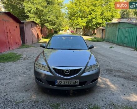 Серый Мазда 6, объемом двигателя 1.8 л и пробегом 245 тыс. км за 3800 $, фото 1 на Automoto.ua