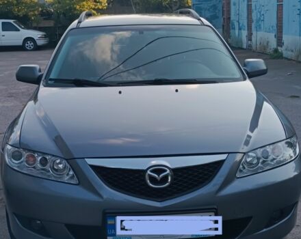 Серый Мазда 6, объемом двигателя 2 л и пробегом 300 тыс. км за 5500 $, фото 1 на Automoto.ua