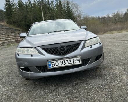 Серый Мазда 6, объемом двигателя 2 л и пробегом 345 тыс. км за 2600 $, фото 1 на Automoto.ua