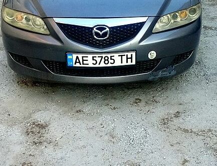 Серый Мазда 6, объемом двигателя 2.3 л и пробегом 370 тыс. км за 3000 $, фото 1 на Automoto.ua