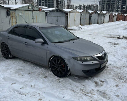 Серый Мазда 6, объемом двигателя 2.26 л и пробегом 245 тыс. км за 4000 $, фото 1 на Automoto.ua