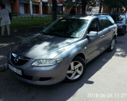 Сірий Мазда 6, об'ємом двигуна 2 л та пробігом 186 тис. км за 1500 $, фото 1 на Automoto.ua