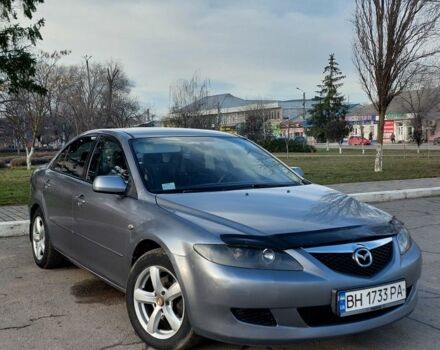 Серый Мазда 6, объемом двигателя 2 л и пробегом 325 тыс. км за 3900 $, фото 1 на Automoto.ua