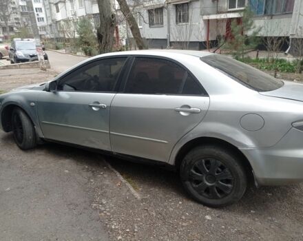 Серый Мазда 6, объемом двигателя 2 л и пробегом 356 тыс. км за 1800 $, фото 1 на Automoto.ua