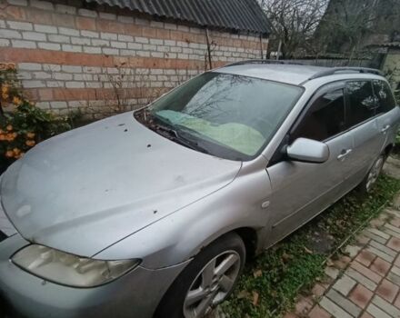 Серый Мазда 6, объемом двигателя 2 л и пробегом 320 тыс. км за 1691 $, фото 1 на Automoto.ua