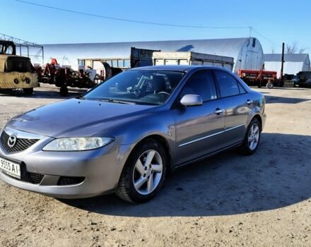 Серый Мазда 6, объемом двигателя 2 л и пробегом 177 тыс. км за 3300 $, фото 1 на Automoto.ua