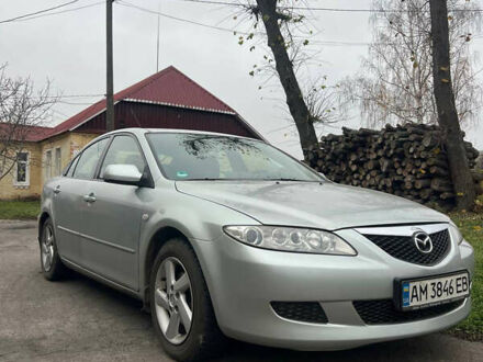 Серый Мазда 6, объемом двигателя 2 л и пробегом 326 тыс. км за 3900 $, фото 1 на Automoto.ua