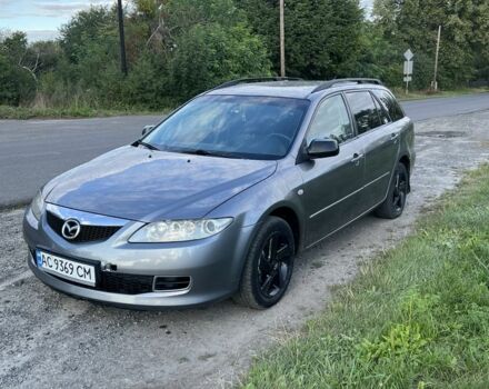 Сірий Мазда 6, об'ємом двигуна 2 л та пробігом 316 тис. км за 3594 $, фото 1 на Automoto.ua