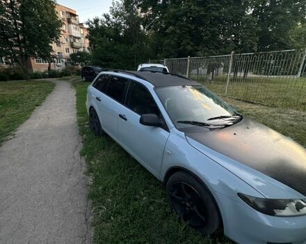 Серый Мазда 6, объемом двигателя 2 л и пробегом 308 тыс. км за 3500 $, фото 1 на Automoto.ua