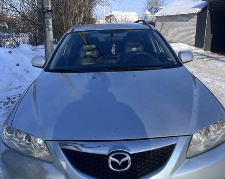 Серый Мазда 6, объемом двигателя 2 л и пробегом 350 тыс. км за 3700 $, фото 1 на Automoto.ua