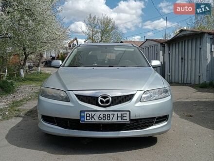Серый Мазда 6, объемом двигателя 1.8 л и пробегом 350 тыс. км за 2400 $, фото 1 на Automoto.ua