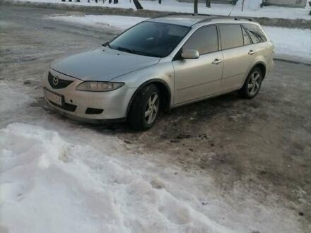 Серый Мазда 6, объемом двигателя 2 л и пробегом 340 тыс. км за 2900 $, фото 1 на Automoto.ua