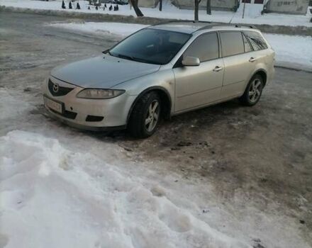 Серый Мазда 6, объемом двигателя 2 л и пробегом 340 тыс. км за 2900 $, фото 1 на Automoto.ua
