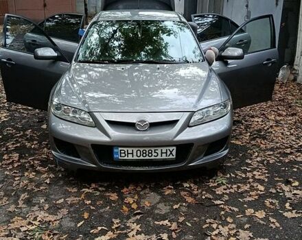 Серый Мазда 6, объемом двигателя 2 л и пробегом 260 тыс. км за 4500 $, фото 1 на Automoto.ua