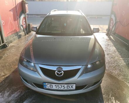 Серый Мазда 6, объемом двигателя 2 л и пробегом 437 тыс. км за 4700 $, фото 1 на Automoto.ua