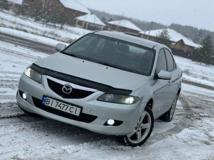 Серый Мазда 6, объемом двигателя 2 л и пробегом 250 тыс. км за 3350 $, фото 1 на Automoto.ua