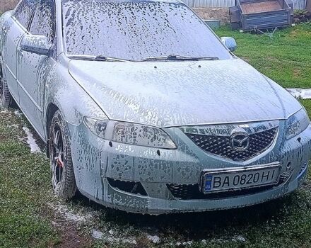 Серый Мазда 6, объемом двигателя 2 л и пробегом 280 тыс. км за 3300 $, фото 1 на Automoto.ua