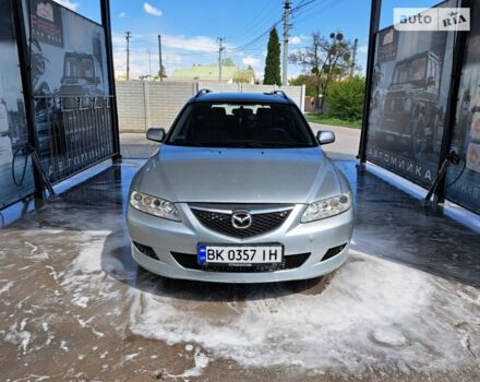 Серый Мазда 6, объемом двигателя 2 л и пробегом 386 тыс. км за 2700 $, фото 1 на Automoto.ua