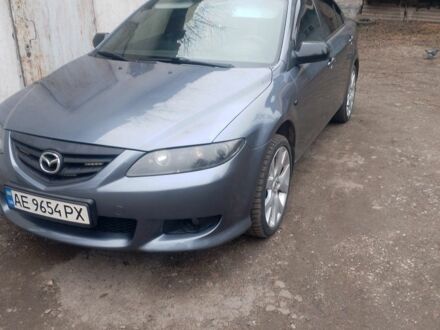 Серый Мазда 6, объемом двигателя 2.3 л и пробегом 318 тыс. км за 5800 $, фото 1 на Automoto.ua