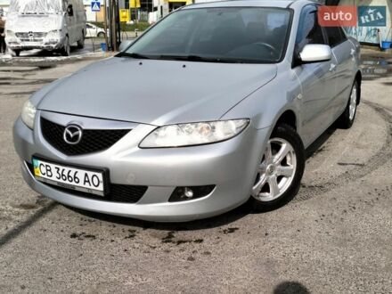 Серый Мазда 6, объемом двигателя 1.8 л и пробегом 310 тыс. км за 3650 $, фото 1 на Automoto.ua
