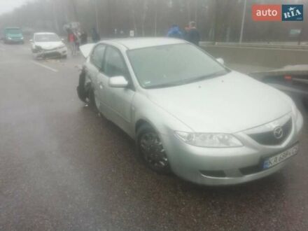 Сірий Мазда 6, об'ємом двигуна 2 л та пробігом 257 тис. км за 1750 $, фото 1 на Automoto.ua