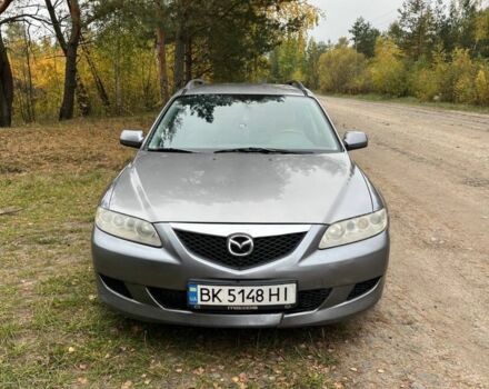 Серый Мазда 6, объемом двигателя 2 л и пробегом 350 тыс. км за 3003 $, фото 1 на Automoto.ua