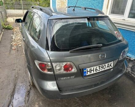 Сірий Мазда 6, об'ємом двигуна 2 л та пробігом 210 тис. км за 3196 $, фото 1 на Automoto.ua