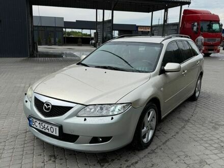 Серый Мазда 6, объемом двигателя 2 л и пробегом 400 тыс. км за 1800 $, фото 1 на Automoto.ua