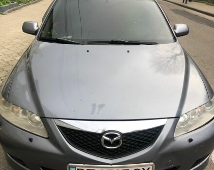 Серый Мазда 6, объемом двигателя 2 л и пробегом 306 тыс. км за 3500 $, фото 1 на Automoto.ua