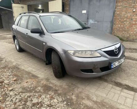 Серый Мазда 6, объемом двигателя 2 л и пробегом 270 тыс. км за 2400 $, фото 1 на Automoto.ua
