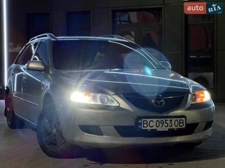 Серый Мазда 6, объемом двигателя 2 л и пробегом 300 тыс. км за 2200 $, фото 1 на Automoto.ua