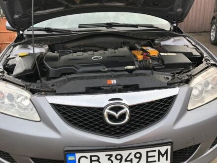 Серый Мазда 6, объемом двигателя 2 л и пробегом 264 тыс. км за 3000 $, фото 1 на Automoto.ua