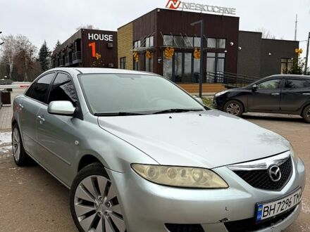 Серый Мазда 6, объемом двигателя 2 л и пробегом 370 тыс. км за 3200 $, фото 1 на Automoto.ua