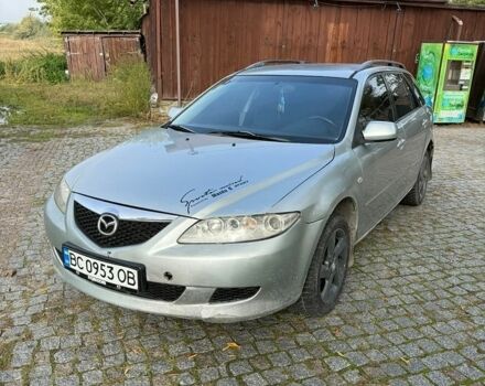 Серый Мазда 6, объемом двигателя 2 л и пробегом 350 тыс. км за 1650 $, фото 1 на Automoto.ua