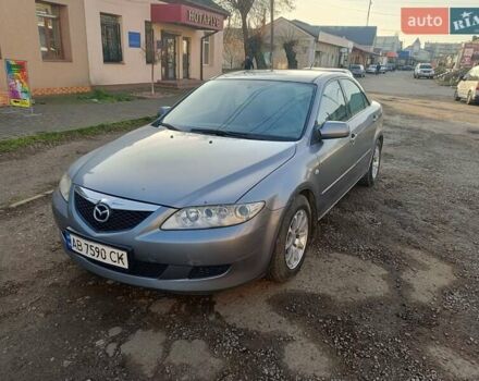 Серый Мазда 6, объемом двигателя 1.8 л и пробегом 350 тыс. км за 3800 $, фото 1 на Automoto.ua