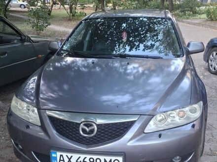 Серый Мазда 6, объемом двигателя 2 л и пробегом 197 тыс. км за 3906 $, фото 1 на Automoto.ua