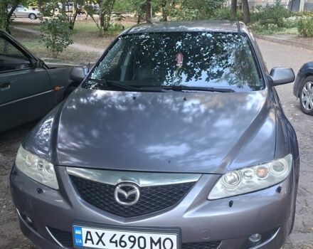 Сірий Мазда 6, об'ємом двигуна 2 л та пробігом 197 тис. км за 3906 $, фото 1 на Automoto.ua