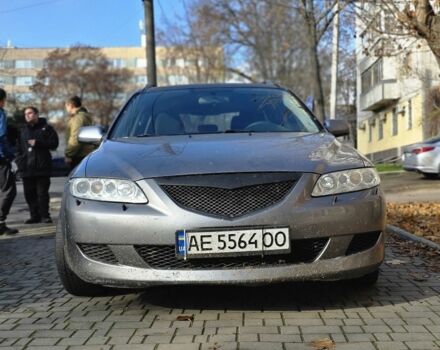 Серый Мазда 6, объемом двигателя 2 л и пробегом 300 тыс. км за 3500 $, фото 1 на Automoto.ua