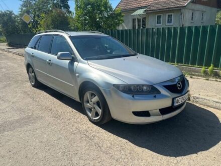 Сірий Мазда 6, об'ємом двигуна 2 л та пробігом 200 тис. км за 2250 $, фото 1 на Automoto.ua