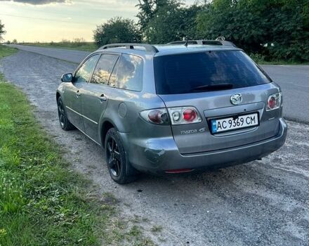 Сірий Мазда 6, об'ємом двигуна 2 л та пробігом 321 тис. км за 5000 $, фото 1 на Automoto.ua