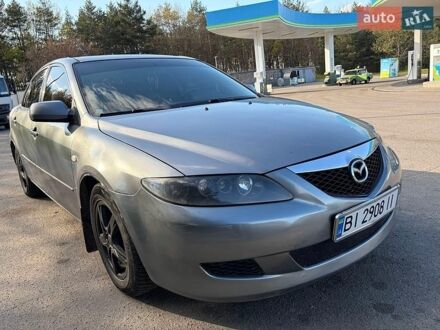 Серый Мазда 6, объемом двигателя 2 л и пробегом 229 тыс. км за 4500 $, фото 1 на Automoto.ua