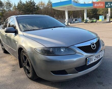 Серый Мазда 6, объемом двигателя 2 л и пробегом 229 тыс. км за 4500 $, фото 1 на Automoto.ua