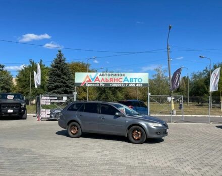 Серый Мазда 6, объемом двигателя 2 л и пробегом 389 тыс. км за 3400 $, фото 1 на Automoto.ua