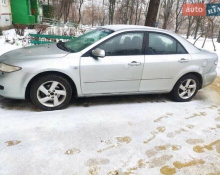 Серый Мазда 6, объемом двигателя 2 л и пробегом 310 тыс. км за 2200 $, фото 1 на Automoto.ua