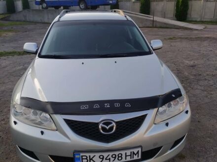 Серый Мазда 6, объемом двигателя 2 л и пробегом 300 тыс. км за 4300 $, фото 1 на Automoto.ua