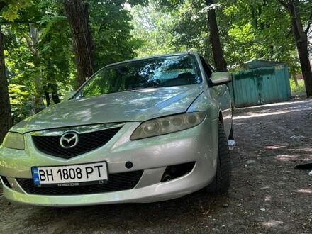 Серый Мазда 6, объемом двигателя 2 л и пробегом 300 тыс. км за 3200 $, фото 1 на Automoto.ua