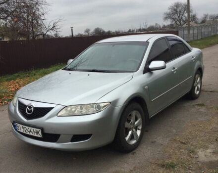 Серый Мазда 6, объемом двигателя 2 л и пробегом 220 тыс. км за 3300 $, фото 1 на Automoto.ua