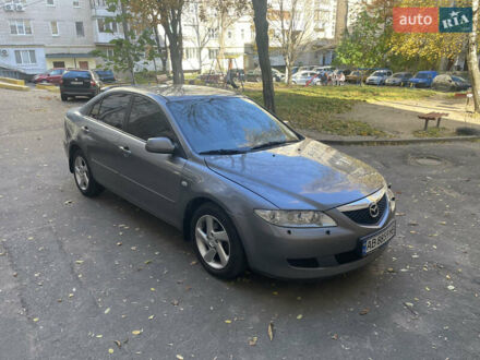 Серый Мазда 6, объемом двигателя 2 л и пробегом 295 тыс. км за 3350 $, фото 1 на Automoto.ua